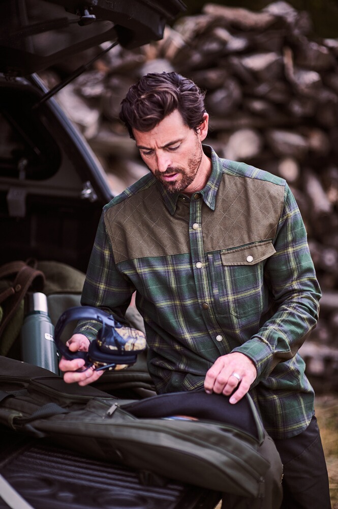 Chemise de chasse Taunus avec boutons pression, Parforce