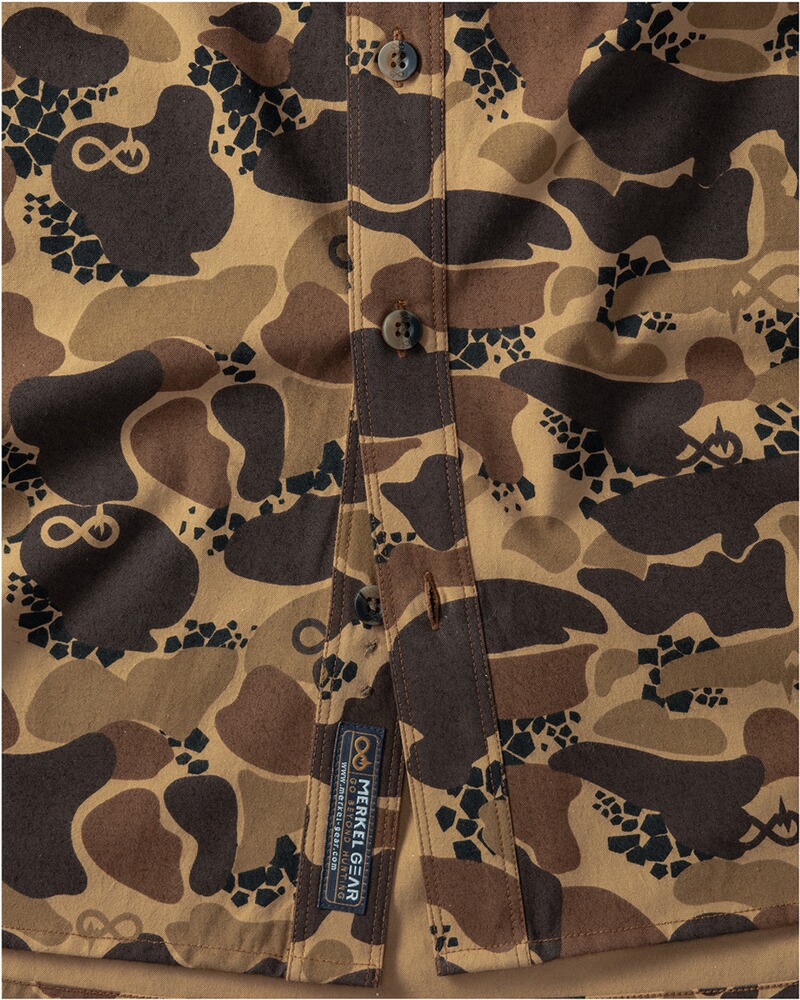 Jagdhemd Hunter-Shirt Infinity DryLeaf, Merkel Gear