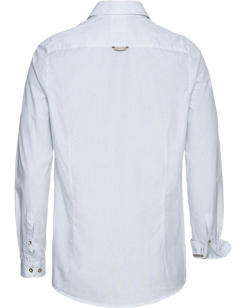 Langarm-Hemd mit Allover-Druck, pure