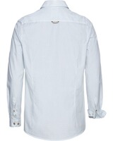 Langarm-Hemd mit Allover-Druck, pure