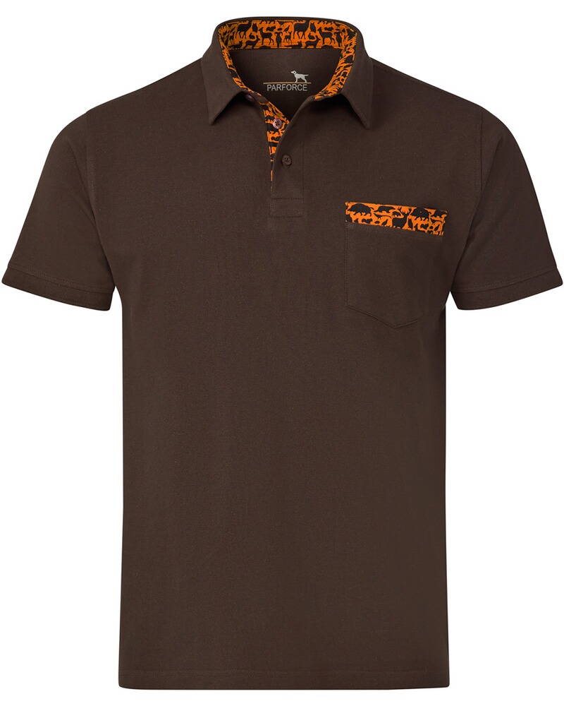 Poloshirt Waldtier-Detail