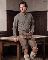 Streifenhemd Basic Fit, Almsach