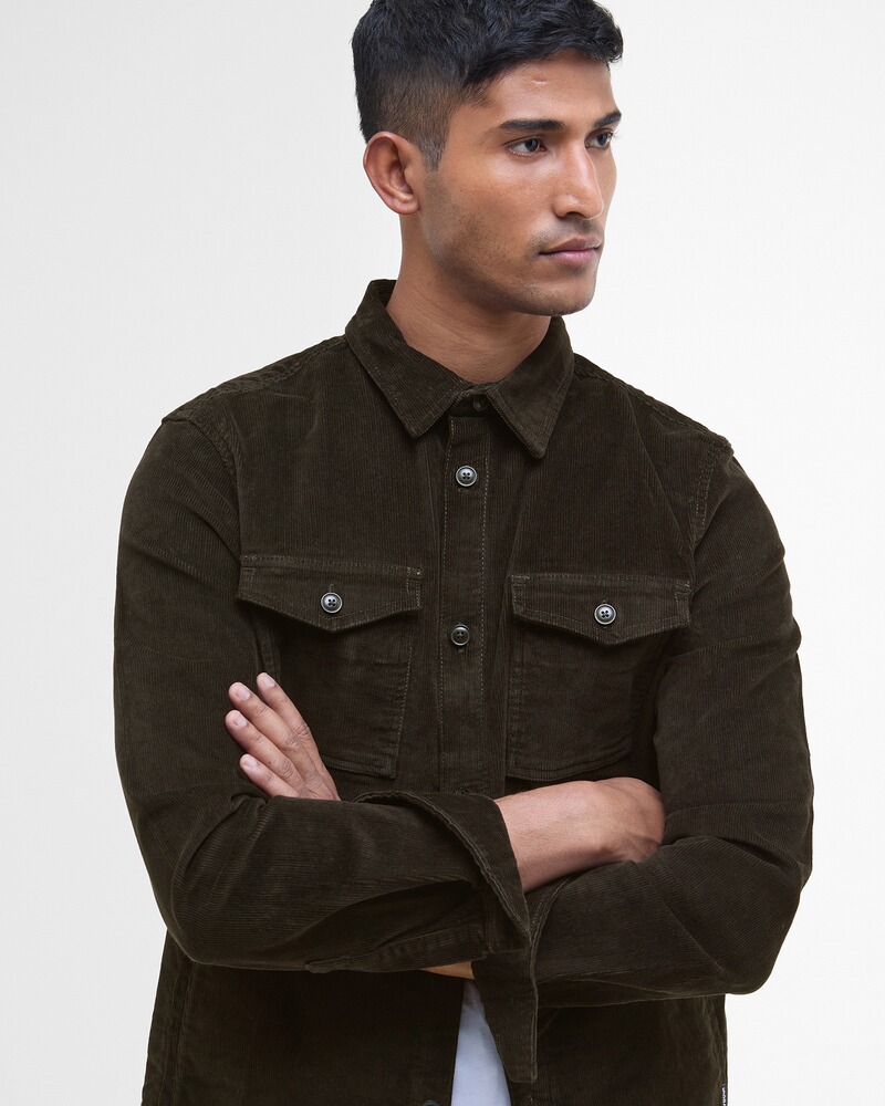 Regular Cord Overshirt, Barbour