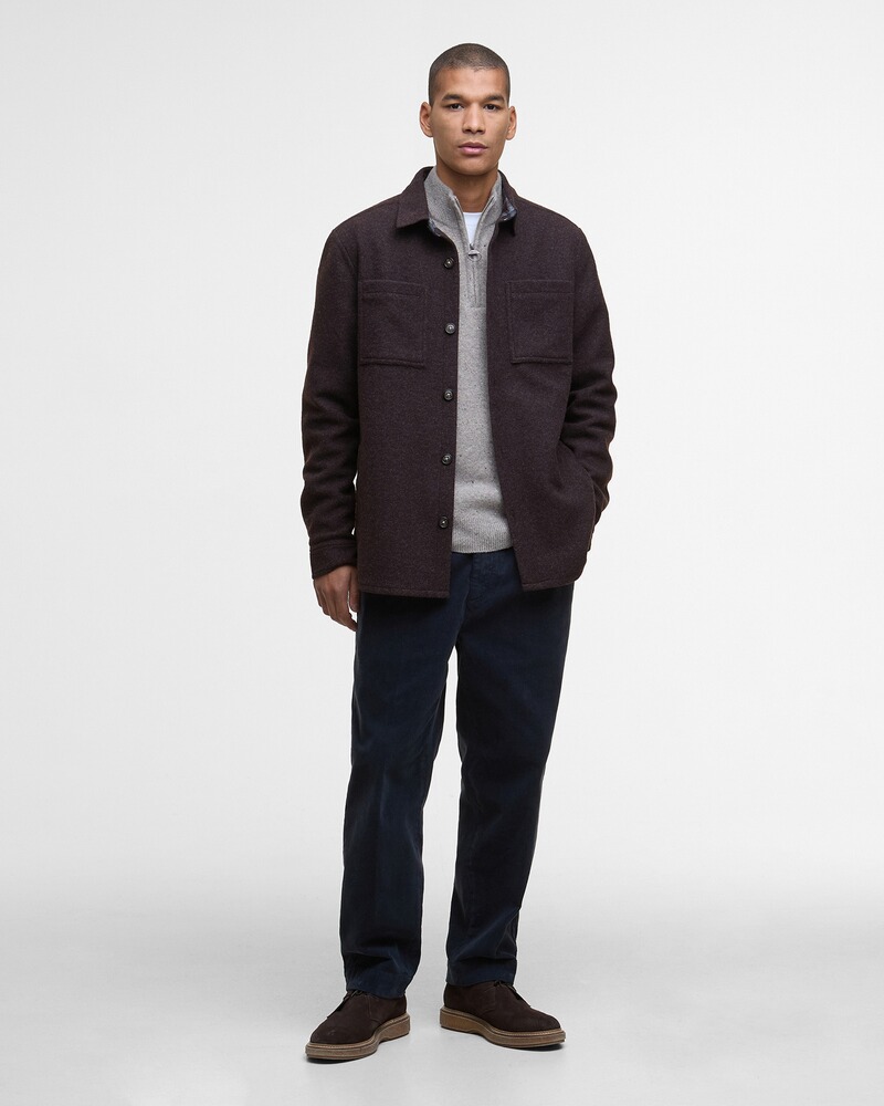Barbour Overshirt Marlow dark o, Barbour