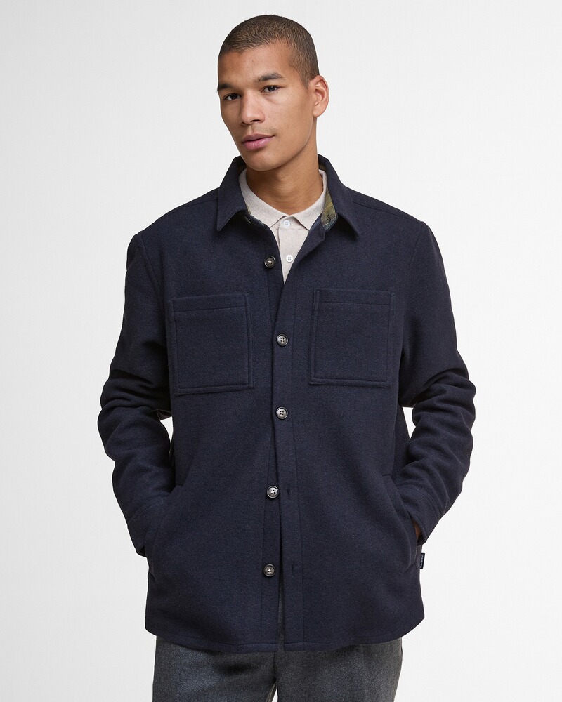 Barbour Overshirt Marlow dark o, Barbour