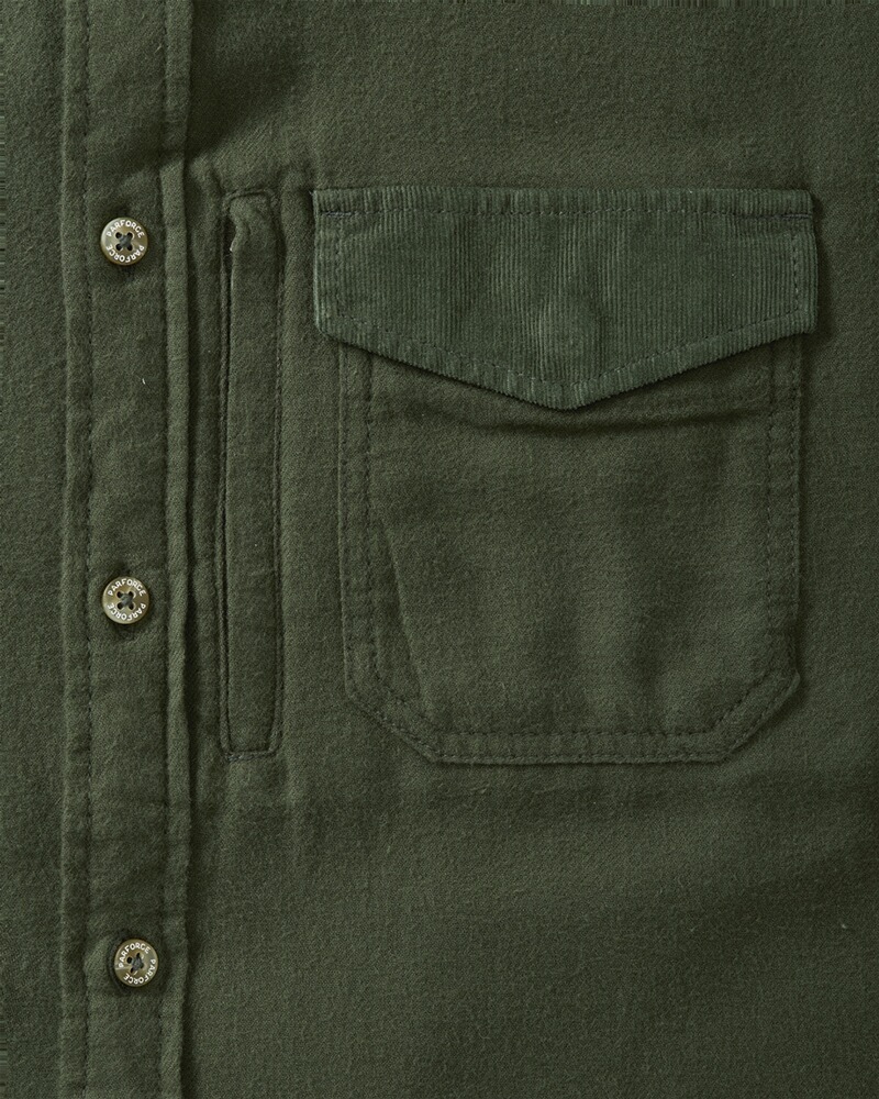 Chemise de chasse Wildweave coupe moderne olive, taille S, Parforce