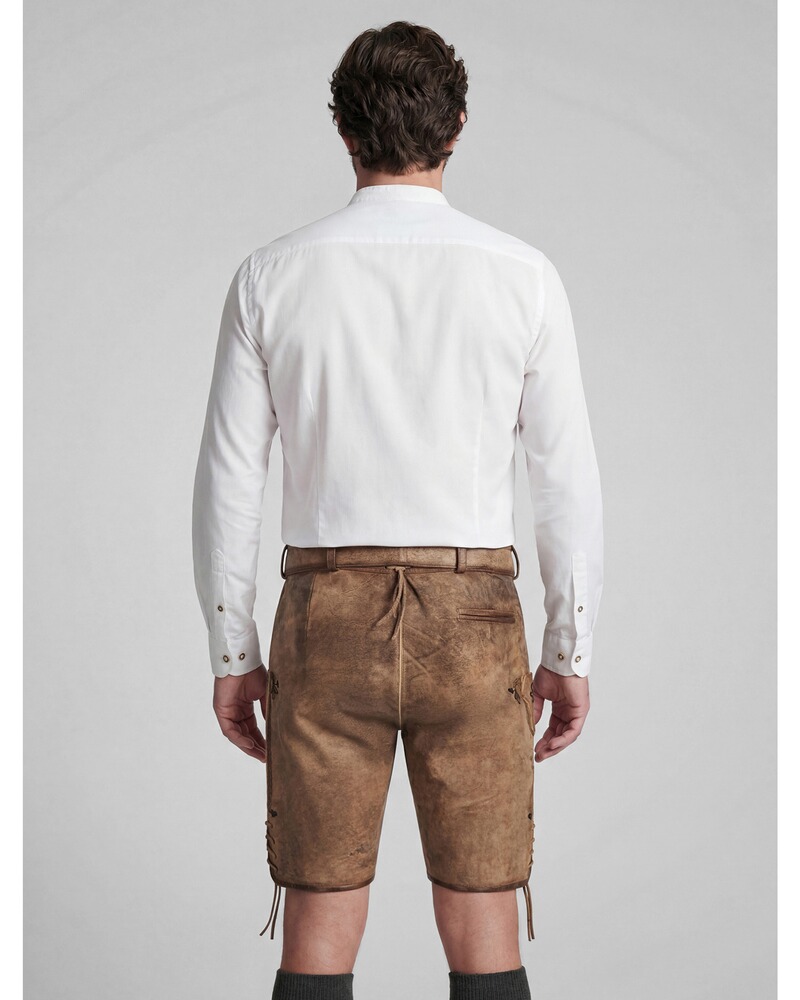 Slim Fit Stehkragenhemd Finsterau, Spieth & Wensky