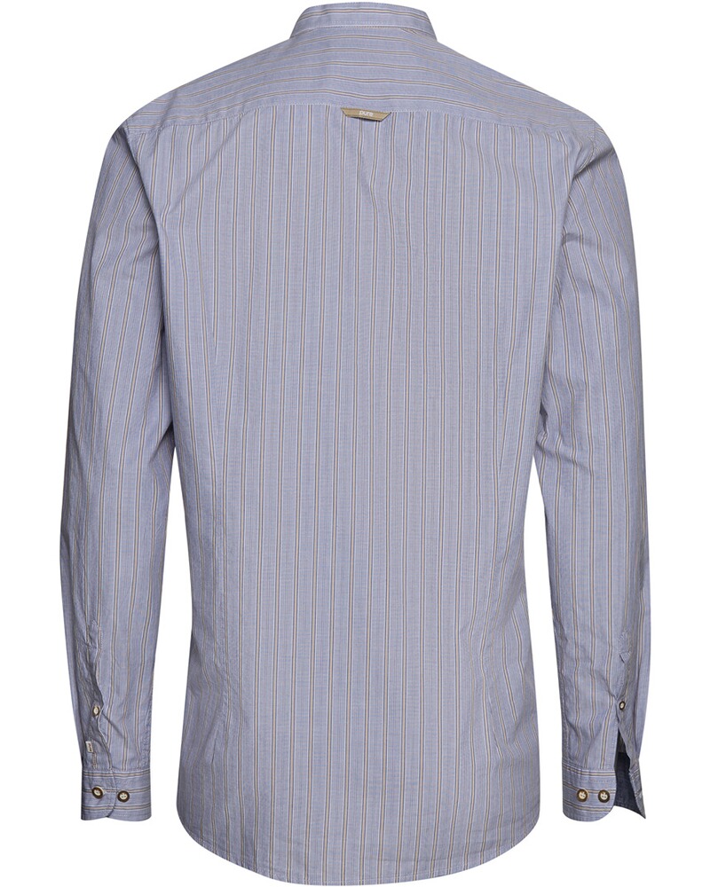Stehkragenhemd Slim Fit, pure