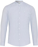 Stehkragenhemd Slim Fit, pure