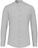 Stehkragenhemd Slim Fit, pure