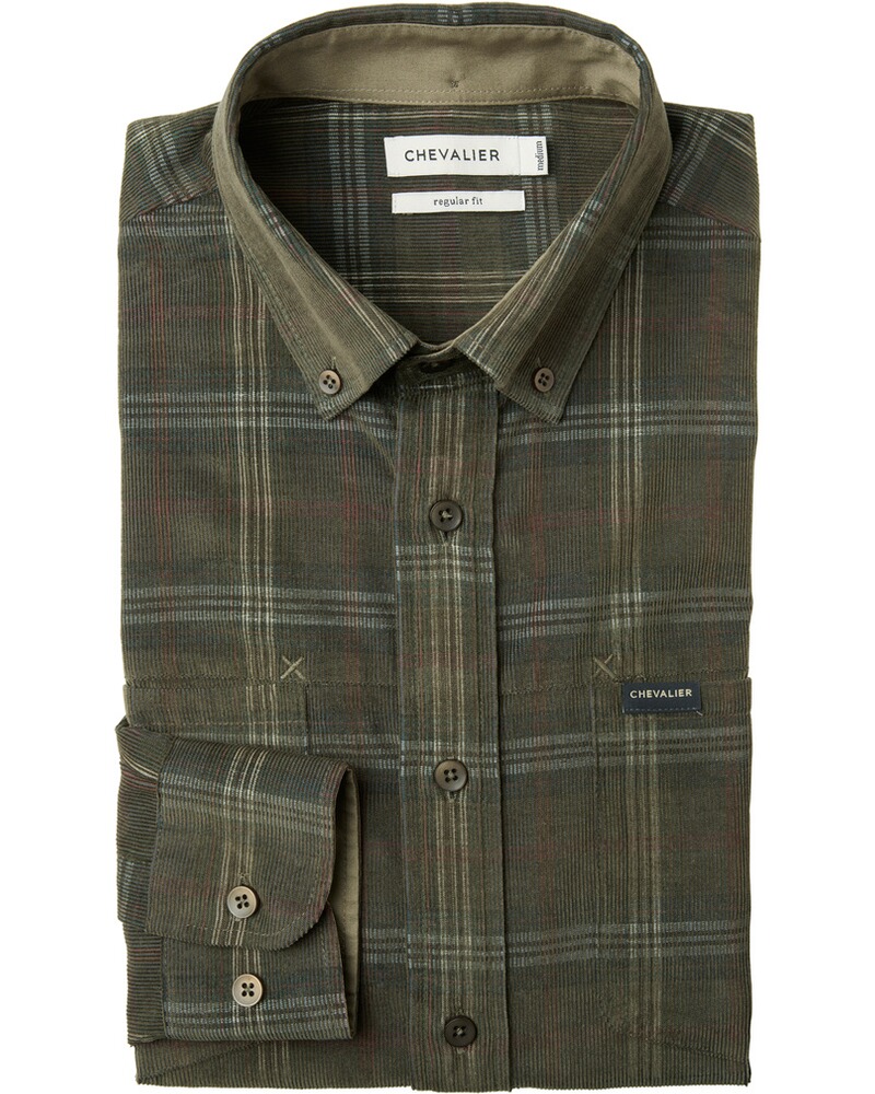 Hemd Walton Light Cord, Chevalier