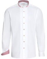 Slim Fit Hemd mit Stickerei, Almsach