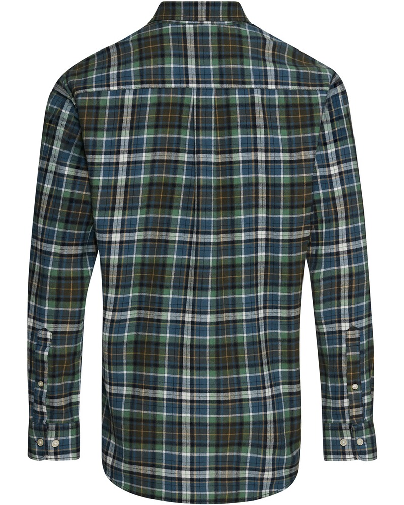 HM flannel shirt, checked, blue, Highmoor