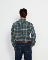 HM flannel shirt, checked, blue, Highmoor