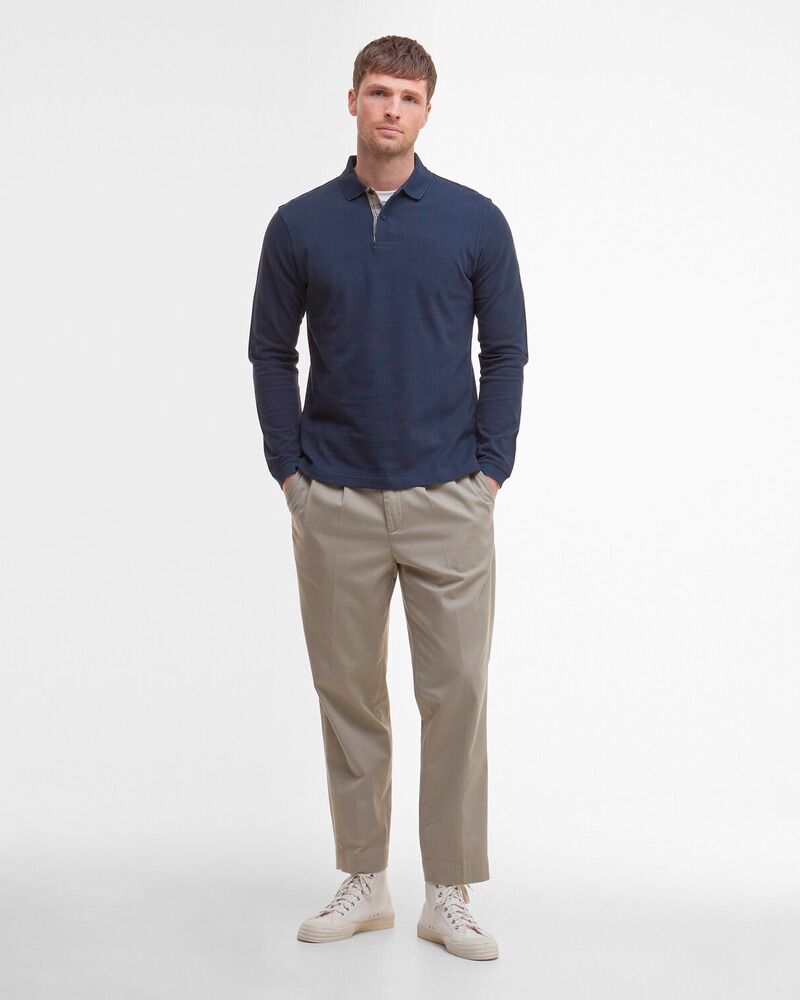 Langarm-Poloshirt Sports, Barbour