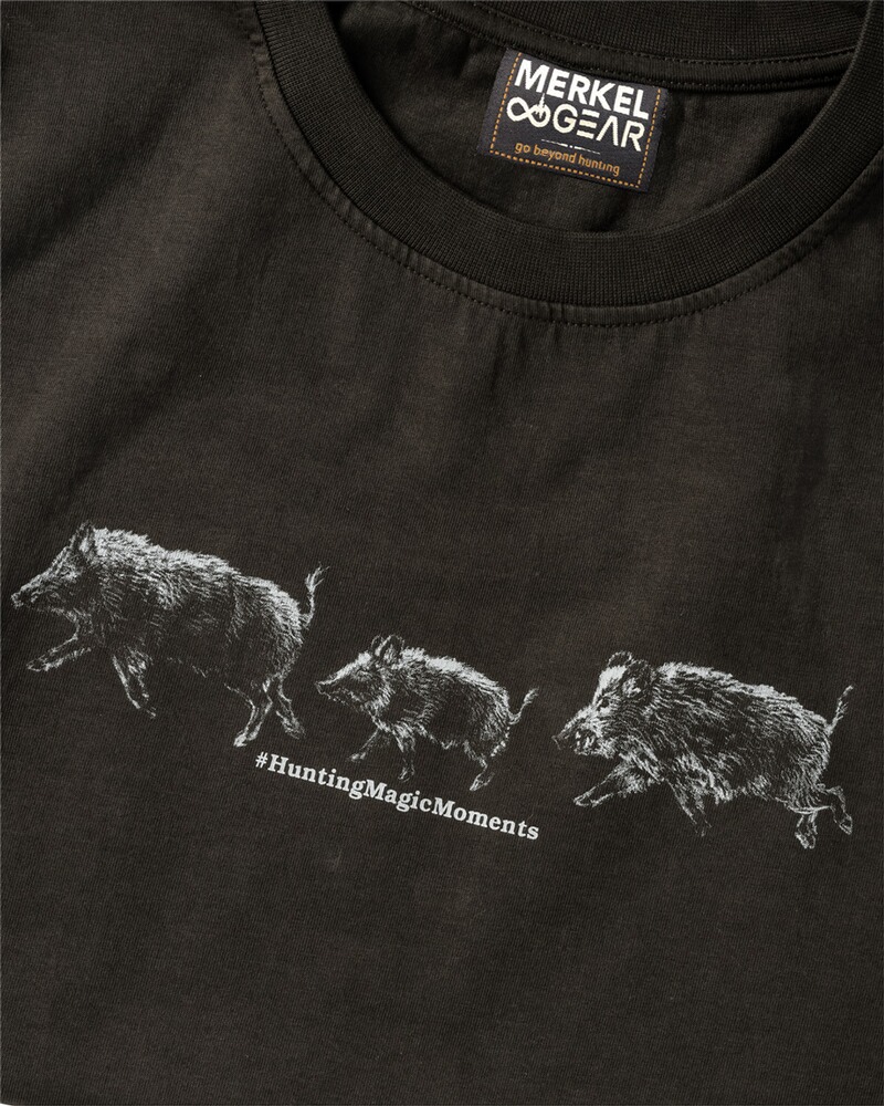 T-shirt Chasse en battue, Merkel Gear