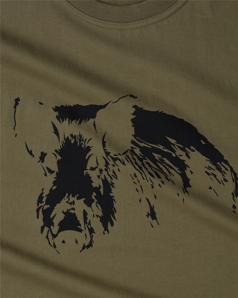 T-Shirt Keiler-Print, Parforce Essential
