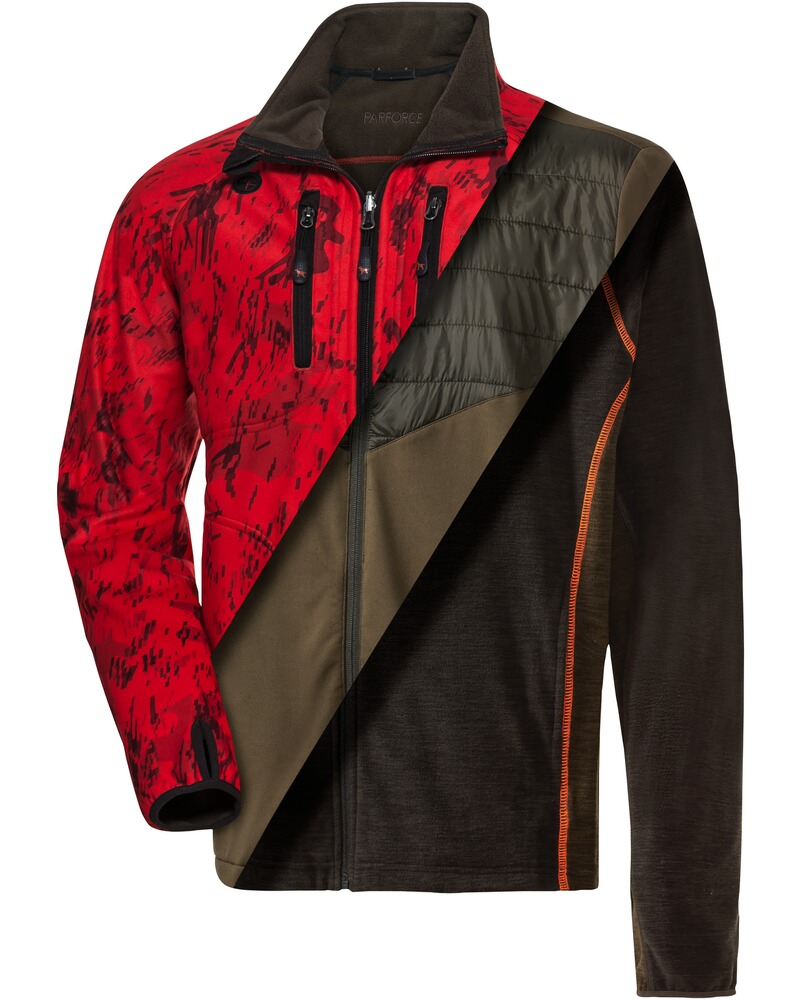 Performance fleece jacket Evo, Parforce