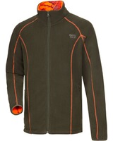 Wende-Signalfleecejacke, Wald & Forst