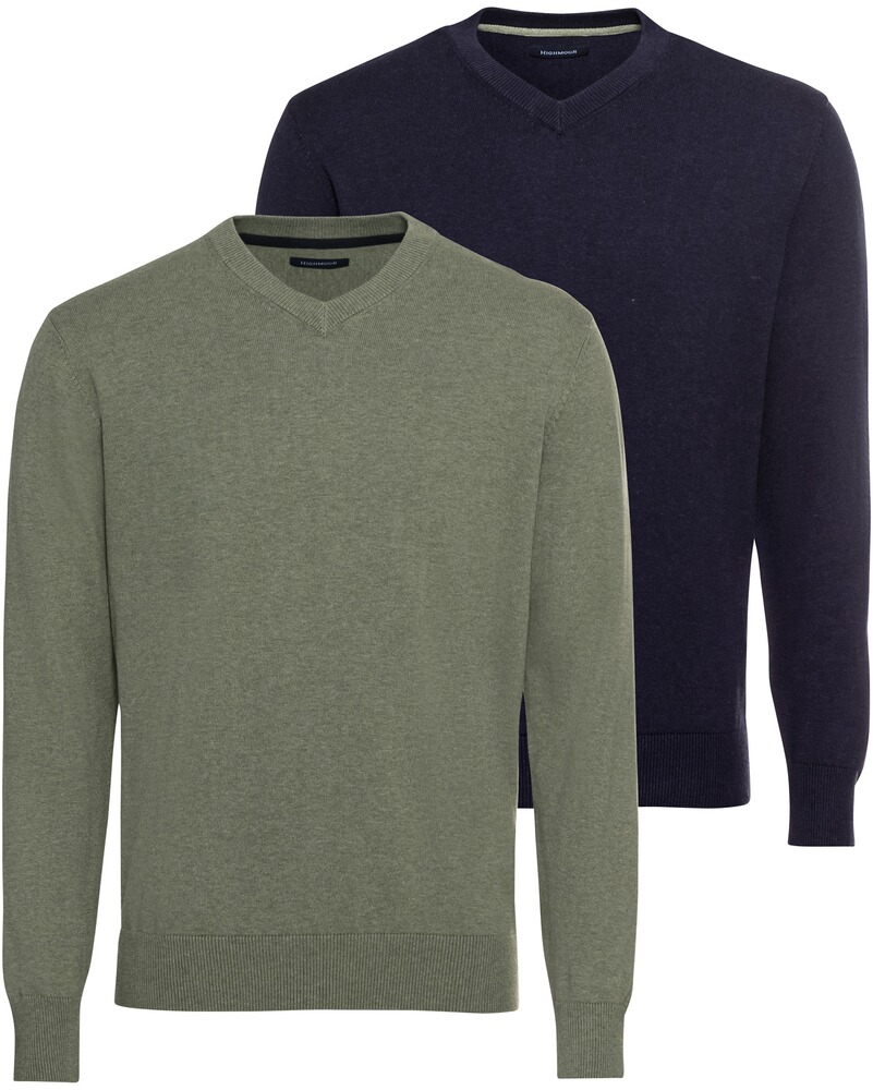 Doppelpack V-Pullover