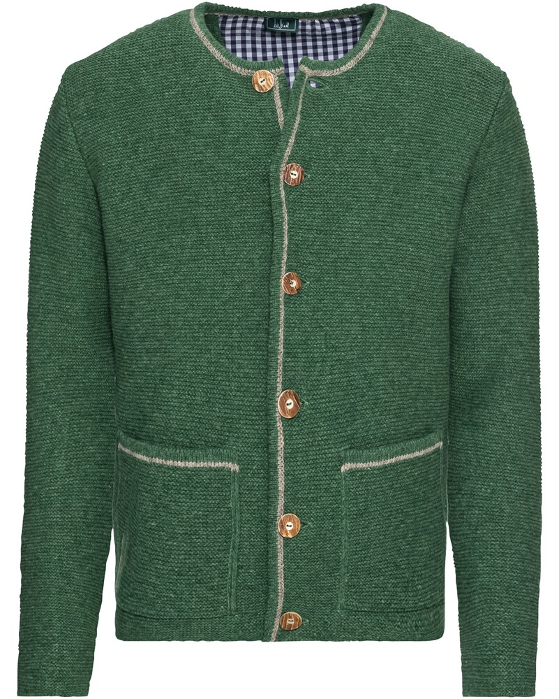 Links-Links-Strickjacke