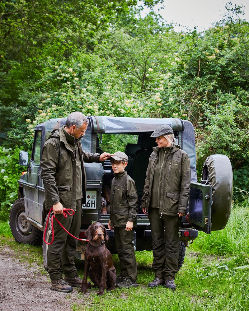 Fleecejacke Chasse, Deerhunter