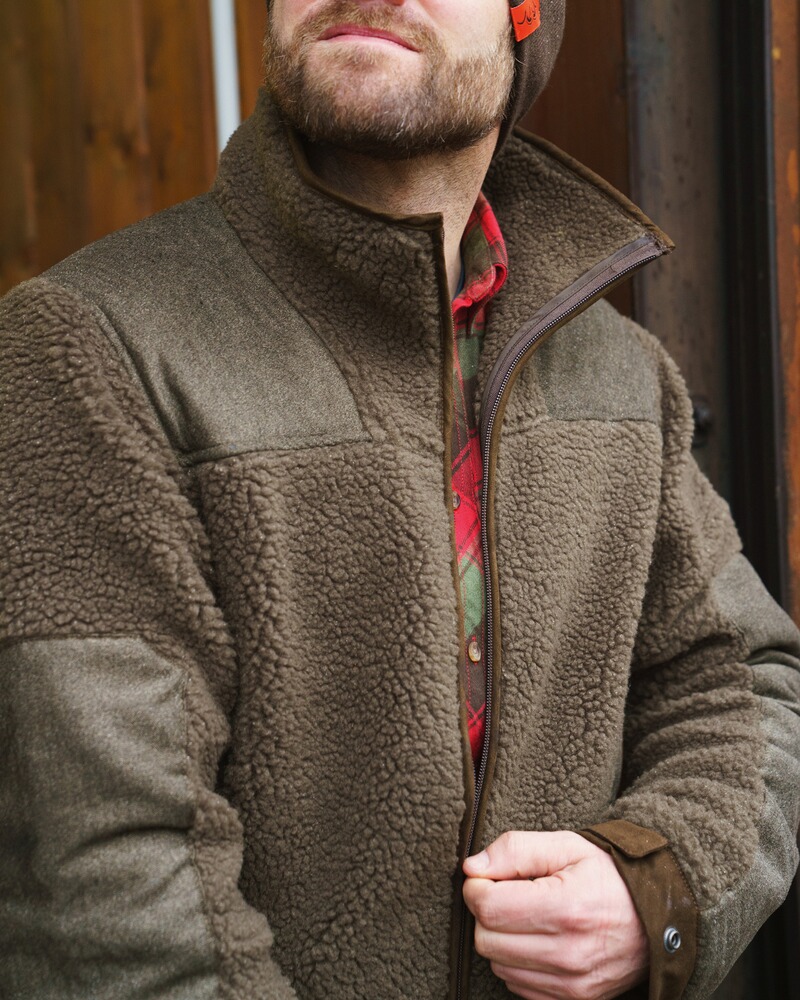 Faserpelzjacke Sherpa-Fleece, Blaser Outfits