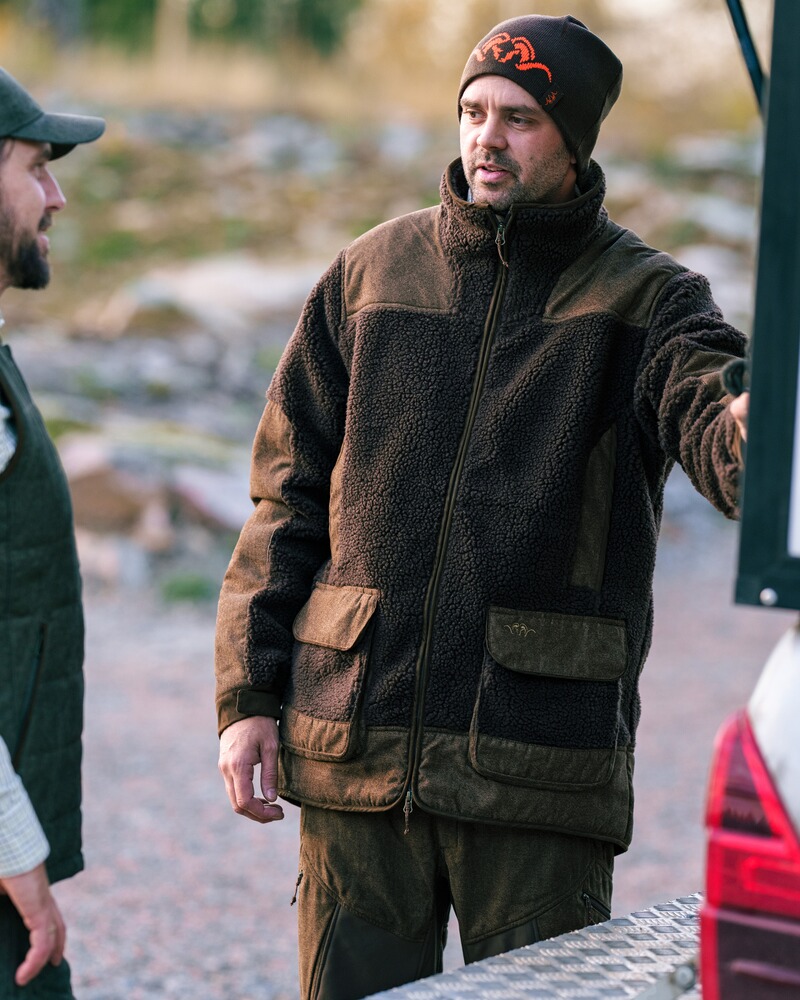 Faserpelzjacke Sherpa-Fleece, Blaser Outfits