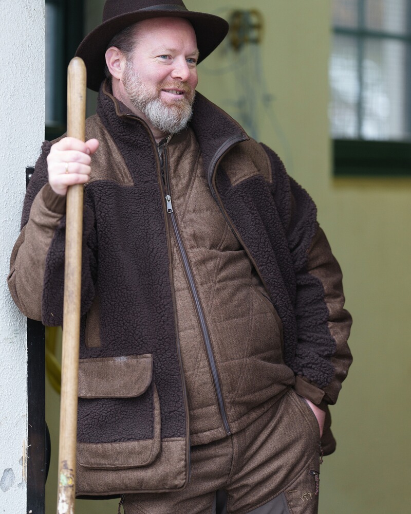 Faserpelzjacke Sherpa-Fleece, Blaser Outfits