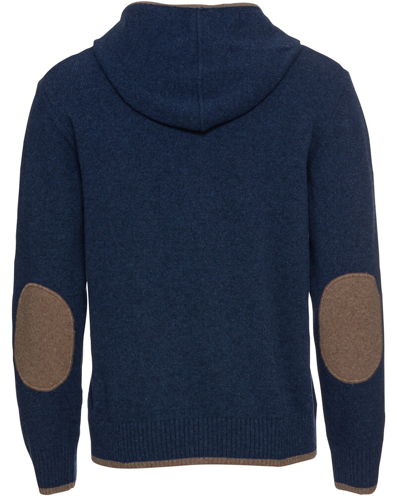 Kapuzenstrickjacke mit Zopfmuster, REITMAYER