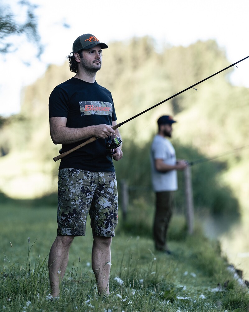 T-Shirt HunTec mit Logo, Blaser Outfits