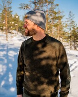 Rundhalspullover Lappland Rough, Pinewood