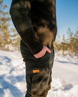 Rundhalspullover Lappland Rough, Pinewood