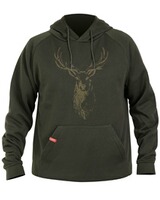 Hoodie mit Hirschmotiv, Hart