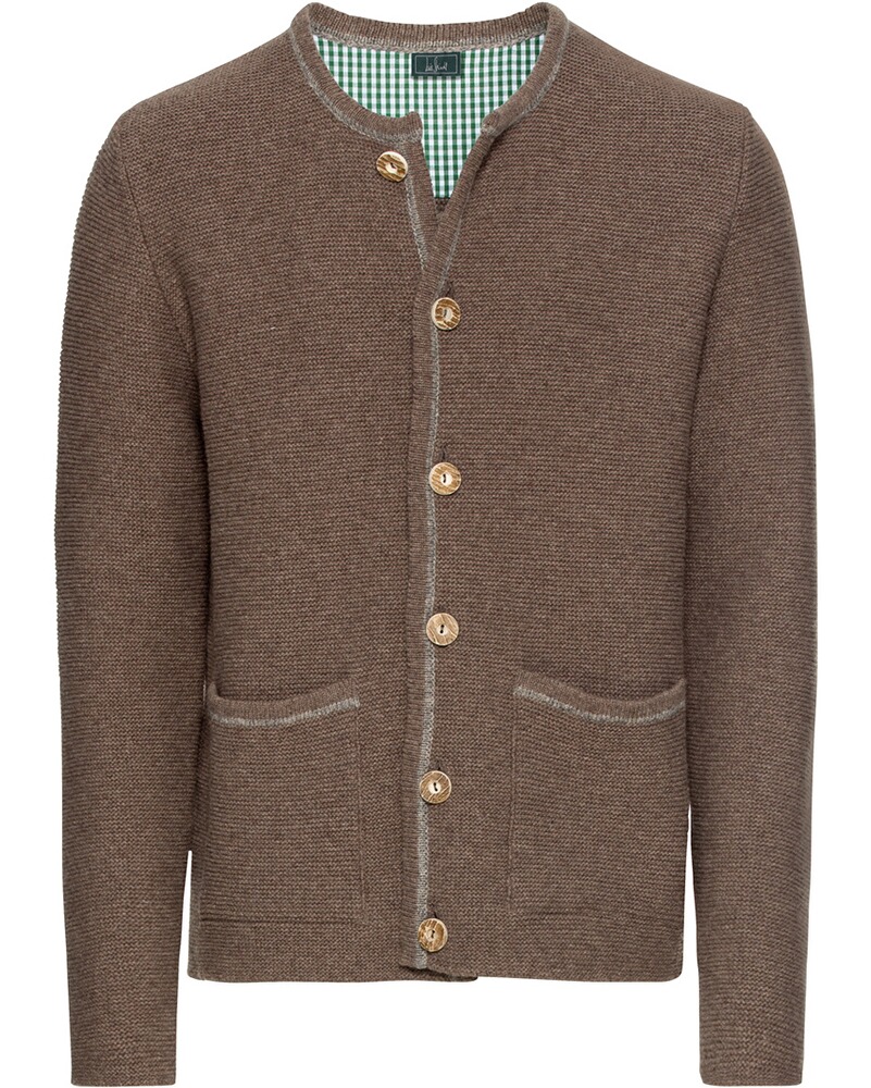 Links-Links-Strickjacke