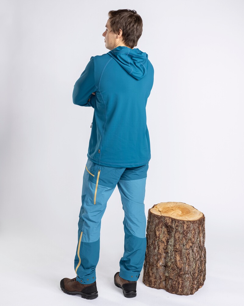 Fleecehoodie Finnveden, Pinewood
