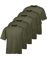 T-Shirts 5er-Pack, Wald & Forst