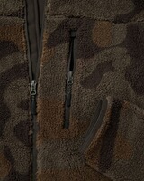 Pilefleecejacke Camo, Wald & Forst