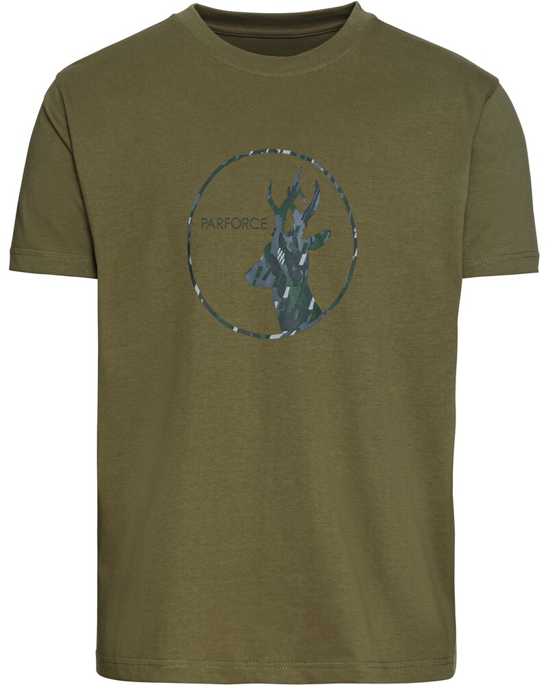 T-Shirts 4er-Pack Jagdprint, Parforce Essential