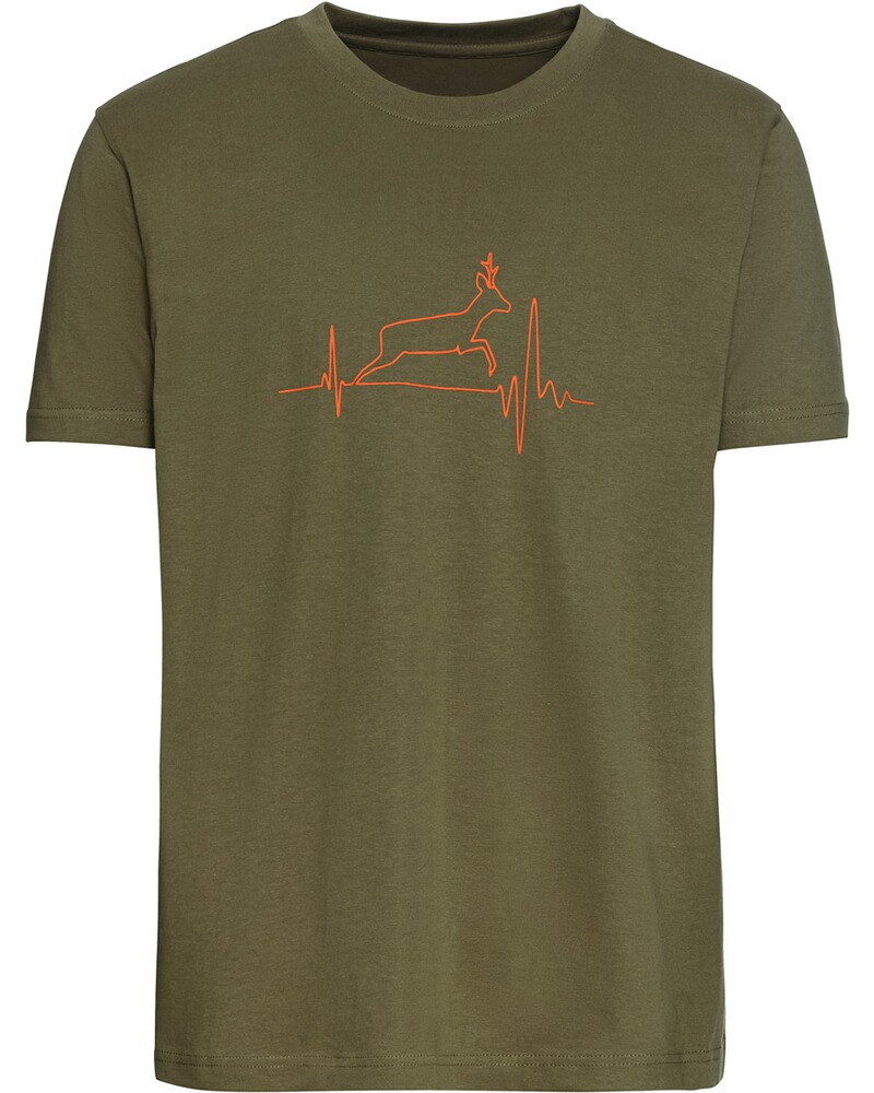 T-Shirts 4er-Pack Jagdprint, Parforce Essential