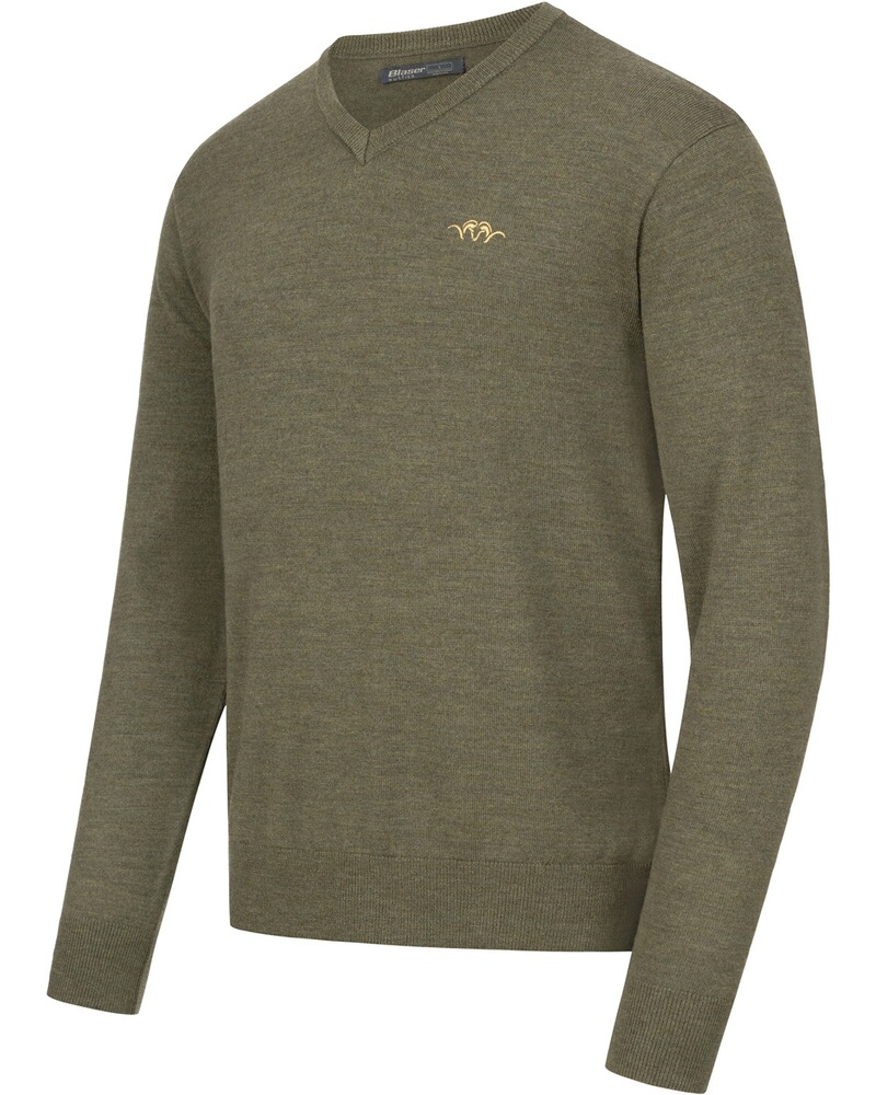 V-Pullover Merino, Blaser Outfits