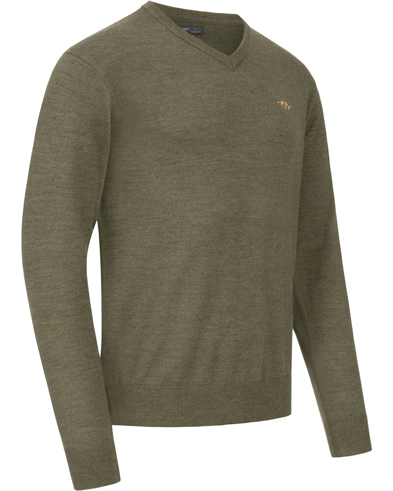 V-Pullover Merino, Blaser Outfits