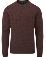 Rundhals-Pullover , Alan Paine