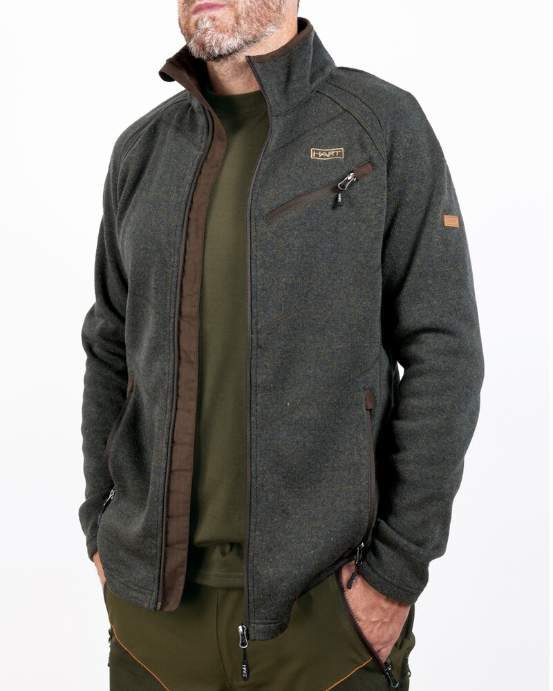 Fleecejacke Celle-FZ, Hart