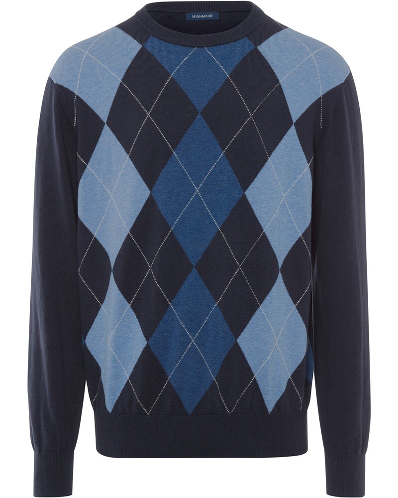 Pullover mit Argyle-Muster