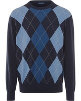 Pullover mit Argyle-Muster, HIGHMOOR