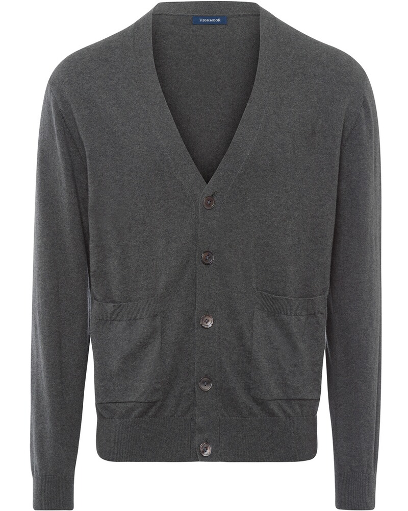 Cardigan mit V-Ausschnitt
