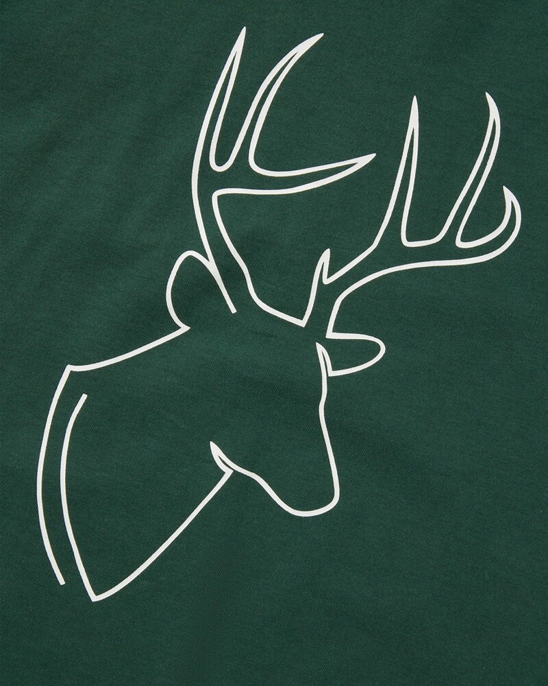 T-Shirt mit Hirschdruck, REITMAYER