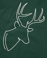 T-Shirt mit Hirschdruck, REITMAYER