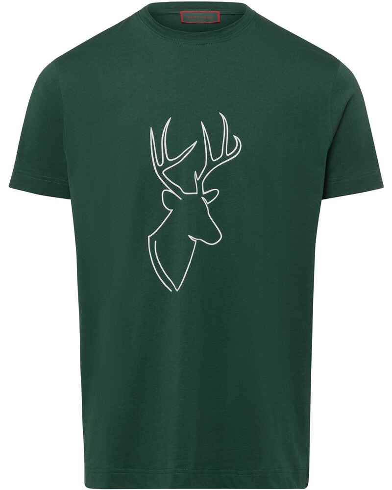 T-Shirt mit Hirschdruck